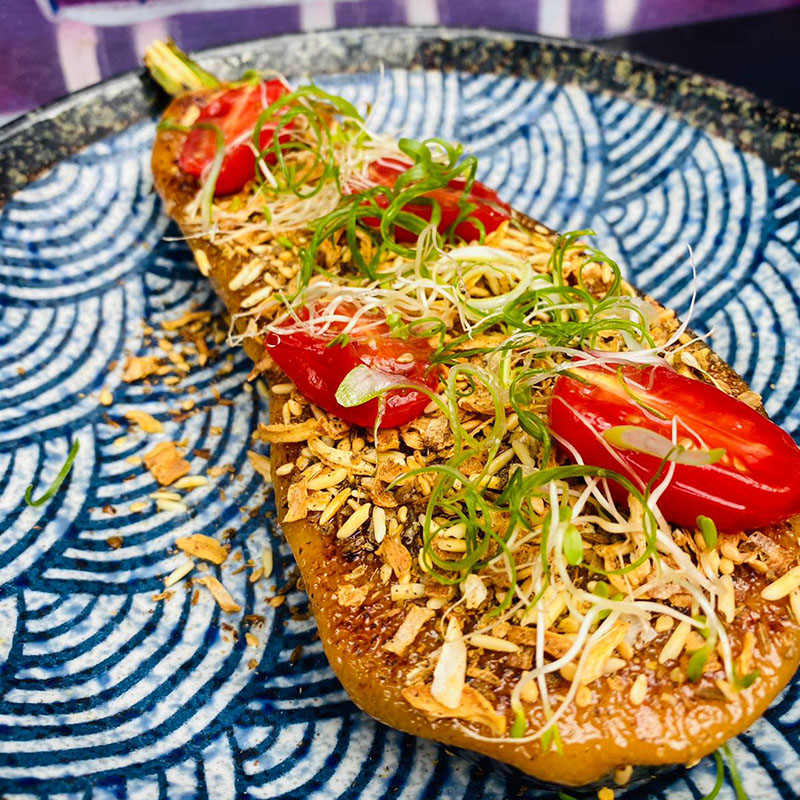 Miso Glazed Eggplant